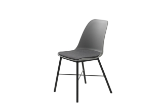 Furniria 24061 Dizajnová stolička Jeffery sivá