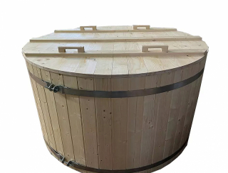 Deokork Drevená kaďa s vložkou Hot tub (900L) obr-3