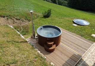 Deokork Drevená kaďa Hot tub DELUXE 220 (1650L) obr-1