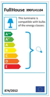 ASIR Stojacia lampa 104 čierny orech obr-3