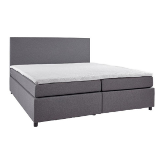 Boxspring Posteľ Melia, 180x200, Sivá obr-1