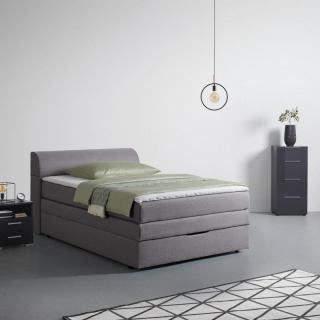 Boxspring posteľ FLEXI s úložným priestorom, 140x200 obr-1